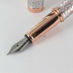 Stylo Plume Oberthur® "Byzance" Chrome Cuivre