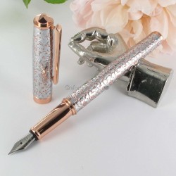 Stylo Plume Oberthur® "Byzance" Chrome Cuivre