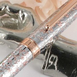 Stylo Plume Oberthur® "Byzance" Chrome Cuivre