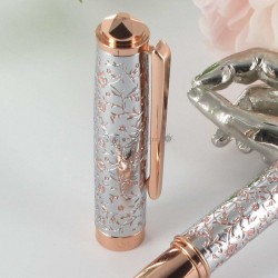 Stylo Plume Oberthur® "Byzance" Chrome Cuivre