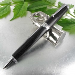 Stylo Bille Monteverde® Invincia® Deluxe Carbone Chrome