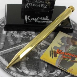 Portemine 0,7 mm Kaweco® Spécial Laiton Design Octogonal
