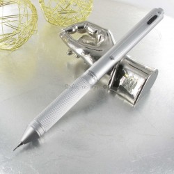Stylo Multifonctions Monteverde® Quadro 4 en 1 Argent