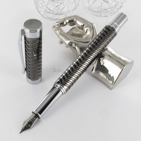 Stylo Plume Oberthur "Orion" Chevrons Gun Stylo Plume Oberthur "Orion" Chevrons Gun