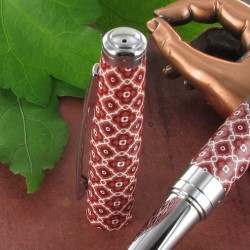 Stylo Roller Oberthur® Collection "Sintra" Bois de noyer Sérigraphié