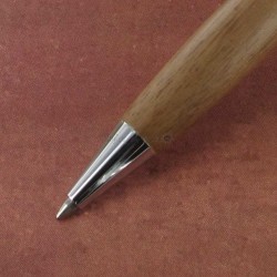 Stylo Bille Oberthur® "Sintra" Bois de noyer Sérigraphié Rouge