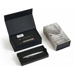 Stylo "Nobile" 2 Fonctions Giuliano Mazzuoli® Chromé Poli