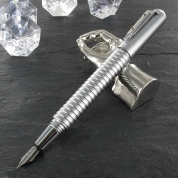 Stylo Plume Giuliano Mazzuoli® Officina Thread Chrome