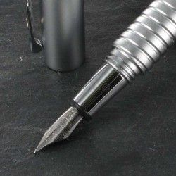 Stylo Plume Giuliano Mazzuoli® Officina Thread Chrome