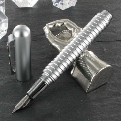 Stylo Plume Giuliano Mazzuoli® Officina Thread Chrome