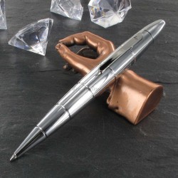 Stylo "Nobile" 2 Fonctions Giuliano Mazzuoli® Chromé Poli