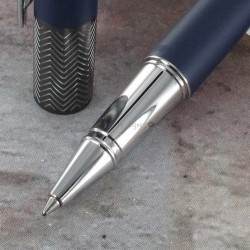Stylo Roller Oberthur® "Fusion" navy blue