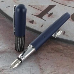 Stylo plume (M) Oberthur® "Fusion" Navy Blue