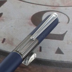 Stylo plume (M) Oberthur® "Fusion" Navy Blue