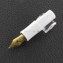Bloc Plume acier (M) Kaweco® Sport Blanc