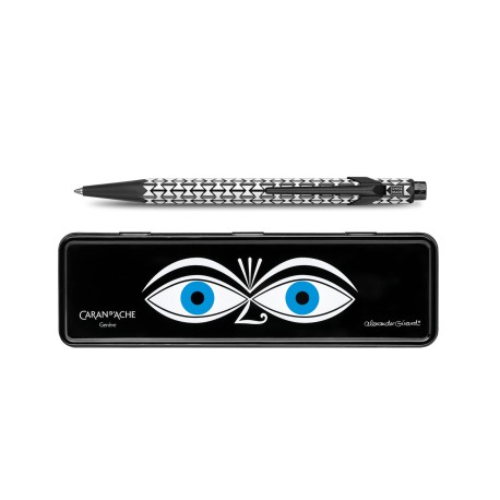 Stylo Bille Caran d'Ache® 849 "Alexander Girard" Noir Stylo Bille Caran d'Ache® 849 "Alexander Girard" Noir