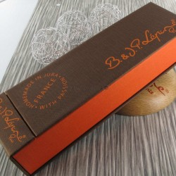 Stylo Plume Rouge "Filets Orangés" INDIGO Jean Pierre Lépine®