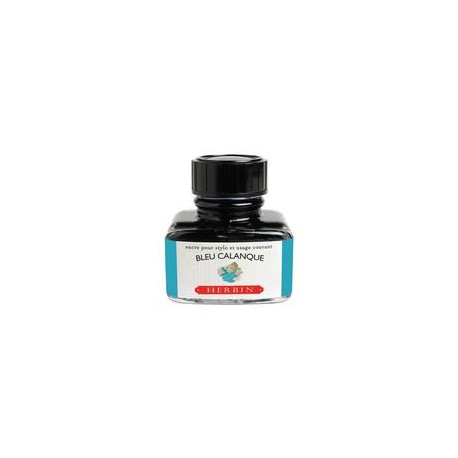 Flacon d'encre Bleu Calanque 30 ml J. Herbin® Flacon d'encre Bleu Calanque 30 ml J. Herbin®