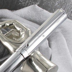 Stylo Plume Moyenne Sheaffer® "Intensity" Chrome Pointe Diamant