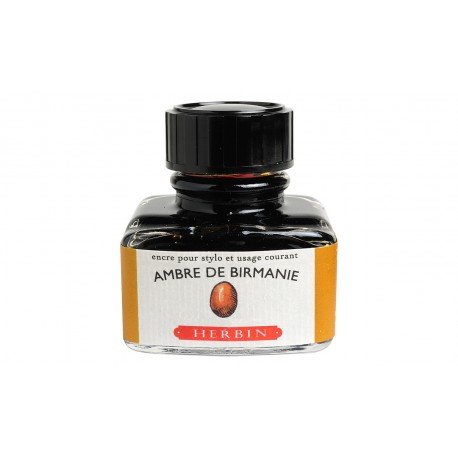 Flacon d'encre Ambre de Birmanie 30 ml J. Herbin® Flacon d'encre Ambre de Birmanie 30 ml J. Herbin®