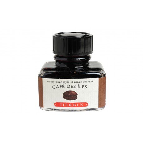 Flacon d'encre Café des Iles 30 ml J. Herbin® Flacon d'encre Café des Iles 30 ml J. Herbin®