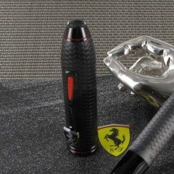 Stylo Plume Moyenne Cross® Ferrari® Townsend Noir Satiné Damier