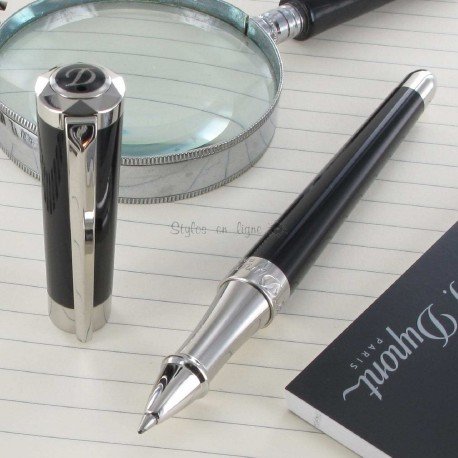 Stylo Roller ST Dupont® Liberté Laque Noire Stylo Roller ST Dupont® Liberté Laque Noire