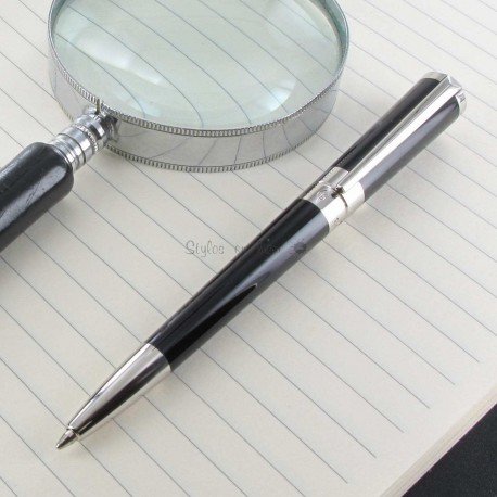 Mini Stylo Bille ST Dupont® Liberté Laque Noire Mini Stylo Bille ST Dupont® Liberté Laque Noire
