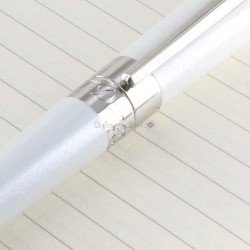 Stylo Roller ST Dupont® Liberté Laque Blanche Nacrée
