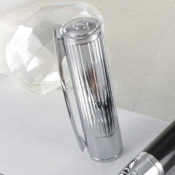 Stylo Roller ST Dupont® D-Initial Noir Chrome