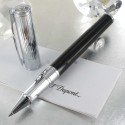 Stylo Roller ST Dupont® D-Initial Noir Chrome