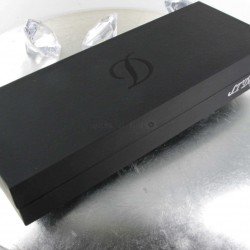 Stylo Roller ST Dupont® D-Initial Noir Chrome
