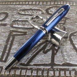 Stylo Roller Cross® "Peerless 125" Bleu Translucide