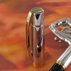 Stylo Roller Sheaffer®  "Serie 300" Chrome et Doré
