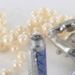Stylo Feutre 1,2mm Avenue Montaigne® "Bistrot" Bleu/Satin