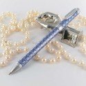 Stylo Bille Avenue Montaigne® "Bistrot" Bleu/Satin