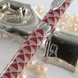 Stylo Plume Avenue Montaigne® "Bistrot" Rouge/Gris