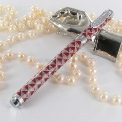 Stylo Plume Avenue Montaigne® "Bistrot" Rouge/Gris