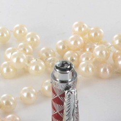 Stylo Bille Avenue Montaigne® "Bistrot" Rouge/Gris