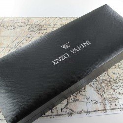 Parure de Stylos Plume & Bille Enzo Varini® "Frise" Bleu Irisé