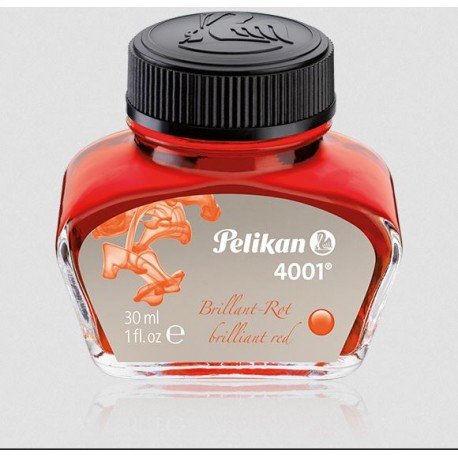 Encrier Rouge Brillant PELIKAN® 30 ml Encrier Rouge Brillant PELIKAN® 30 ml