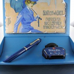 Coffret Stylo Plume Fine Pelikan® "Classic M120" Iconic + Encrier Edelstein