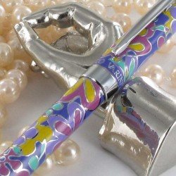 Parure de Stylos Plume & Bille Enzo Varini® "Palazzo" Violet