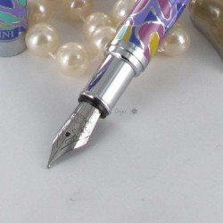 Parure de Stylos Plume & Bille Enzo Varini® "Palazzo" Violet