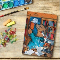 Carnet Paperblanks® Les Fêtards Au Clair de Lune Midi Uni