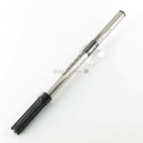 Recharges de Stylos Billes JUMBO (adaptables sur stylos rollers) Cross® Noir (Medium) Recharges de Stylos Billes JUMBO (adaptables sur stylos rollers) Cross® Noir (Medium)
