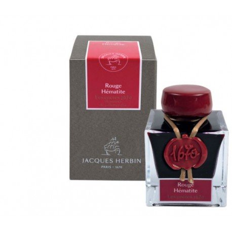 Flacon d'encre 1670 J. Herbin® Rouge 50 ml Flacon d'encre 1670 J. Herbin® Rouge 50 ml