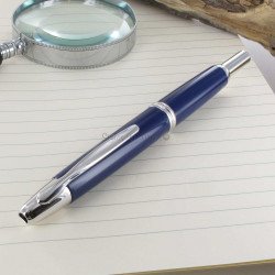 Stylo Plume Moyenne Pilot® Capless Bleu Rhodié