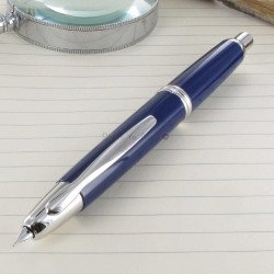 Stylo Plume (M) Capless Pilot® Bleu Laqué et Rhodié