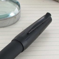 Stylo Plume "e-motion" Pure Black Aluminium Noir